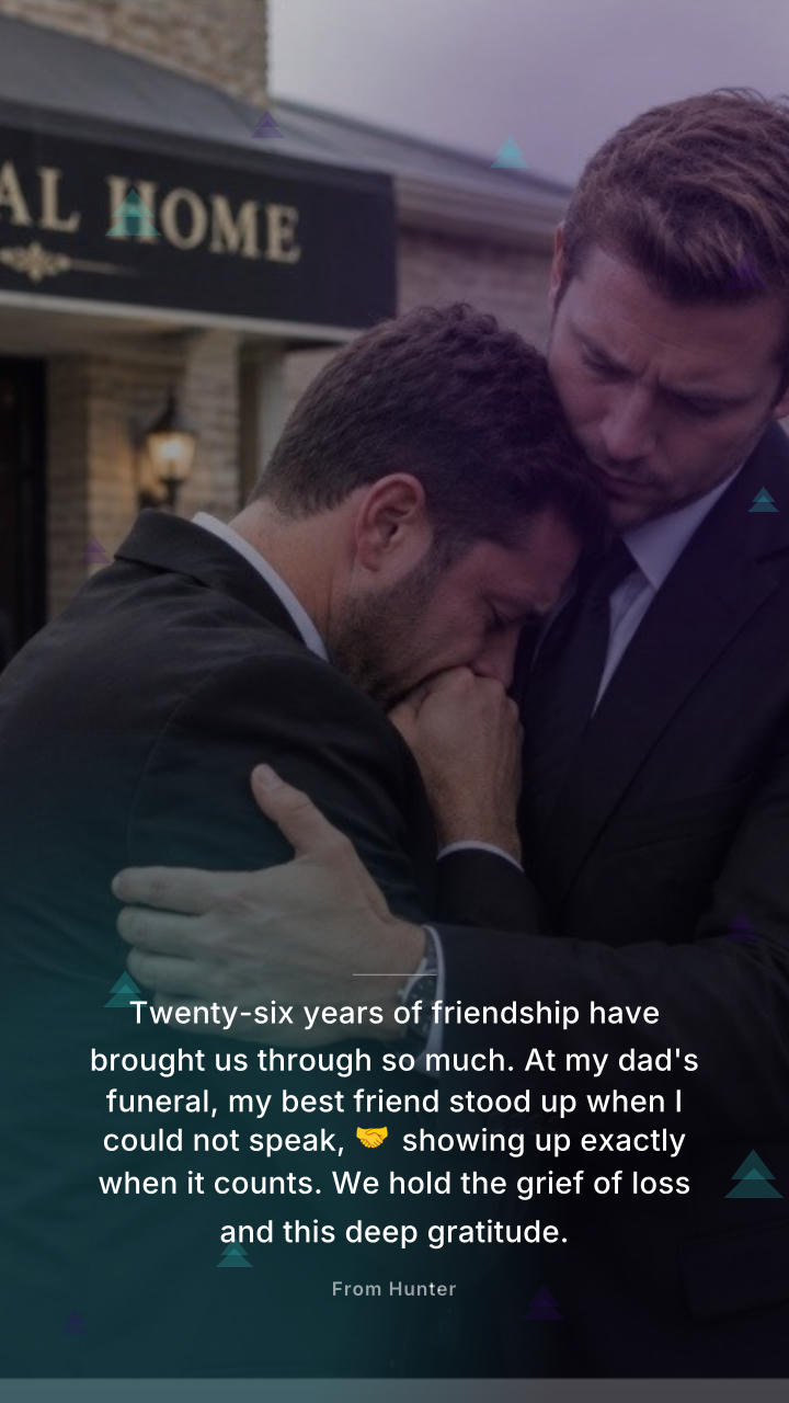 A public Caadit Moment: Twenty-six years of friendship have brought us through so much